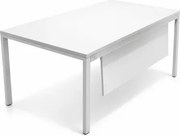 Secretária de Escritório Kuatru II Branca 1600x800mm Moderna e Funcional