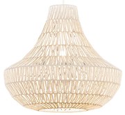 Candeeiro de suspensão retro branco 50 cm - Lina Cono 50 Design,Moderno,Retro