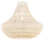 Candeeiro de suspensão retro branco 50 cm - Lina Cono 50
