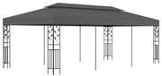 Gazebo 3x6 m antracite