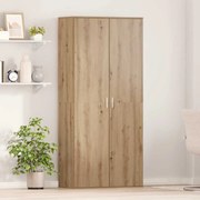 vidaXL Estante Alta Carvalho Artesanal 80x39x178 cm Madeira Engenheirada