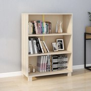 vidaXL Estante HAMAR 85x35x112 cm pinho maciço castanho-mel