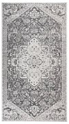 vidaXL Tapete de exterior tecelagem lisa 115x170 cm cinzento-claro
