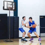 Rede de Basquetebol de Nylon para adultos  Bancada de Basquetebol Portátil Preto