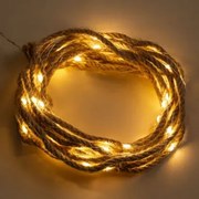 Guirlanda Led De Corda Edvim Natural - Sklum