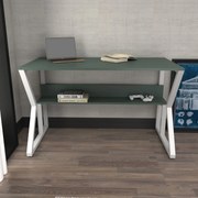 Secretária Wake – Verde e Branco – 120 cm x 72,8 cm x 60 cm