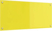vidaXL Proteção de Cozinha Amarelo 90 x 40 cm vidro temperado