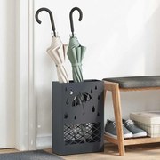 vidaXL Suporte de Guarda-Chuva Antracite 28x12x41 cm em Aço