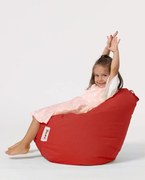 Puff de Jardim Premium Kids – Vermelho – 60x60x25 cm | Tribo Home