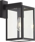 Candeeiro de parede industrial para exterior cinzento escuro IP44 - Sutton Down