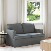 vidaXL Sofá Cinza Escuro 144 x 80 x 85 cm tecido