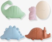Conjunto de 4 brinquedos para o banho, Sealife - MUSHIE verde claro