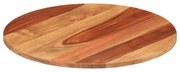 vidaXL Tampo de mesa redondo madeira de acácia maciça 15-16 mm 40 cm