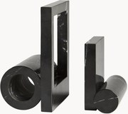 Suportes para livros em mármore Booknd, conjunto de 2