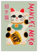 Póster Maneki Neko