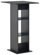 Mesa de bar 60x60x110 cm preto