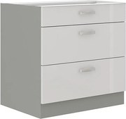 Armário modular com gavetas Multi White 102