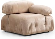 Sofá de Um Lugar Bubble – Creme – 95x95x75 cm