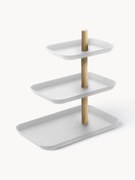 Suporte em metal com pratos Tower