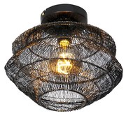 Candeeiro de teto oriental preto 25 cm - Vadi Oriental
