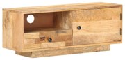 vidaXL Móvel de TV 90x30x35 cm madeira de mangueira maciça
