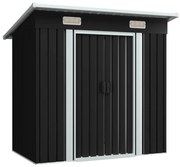 vidaXL Abrigo de jardim aço antracite