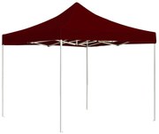 vidaXL Tenda para festas dobrável profissional 2x2 m alumínio bordô