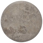 vidaXL Tampo de mesa Ø40x2,5 cm mármore cinzento