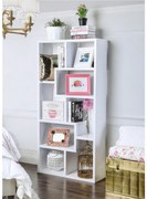 Estante Zep – Branco – 90 cm x 183,6 cm x 29,5 cm