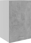 vidaXL Armário de parede “Lyon” deriv. madeira cinza cimento