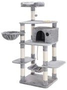 Cama donut p/ cão/gato, 50 cm, cinzento
