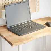 vidaXL Tampo mesa retangular 80x50x2,5 cm carvalho maciço não tratado