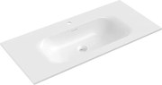 Mexen Vela lavabo embutido em bancada 101 x 46,5 cm, branco brilhante - 25231000