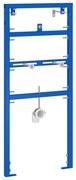 vidaXL Suporte de Parede para Banheiro Manual Azul 50 x 3 x 112 cm