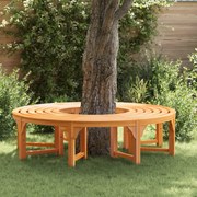 vidaXL Banco de Árvore 2 pcs Natural 160 x 80 x 45cm