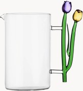 Jarro artesanal em vidro borossilicato Botanica, 1,4 L