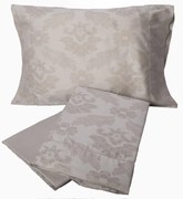 400 Fios - Lençóis 100% algodão cetim - Ponto aberto - Desenho Jacquard: Cama 200 cm - 1 lençol ajustavel 200x200+30 cm + 1 lençol superior 280x300 cm  +  2  fronhas 50x70 cm