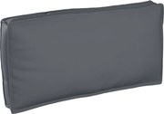 vidaXL Almofada Antracite 120 x 60 x 12 cm Tecido Oxford