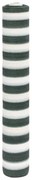 vidaXL Rede ocultação p/ privacidade PEAD 195g/m² 1,5x10m verde branco