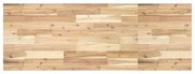 vidaXL Tampo de secretária 160x50x2 cm acácia maciça não tratada