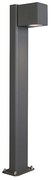 Candeeiro de chão inteligente para exterior antracite 65 cm IP44 incl. WiFi GU10 - Baleno