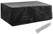 vidaXL Capa para mobiliário de jardim com 8 ilhós 200x160x70 cm