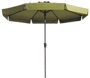 Madison Guarda-sol Flores Luxe 300 cm redondo verde salva