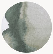 Tapete redondo lavável para interior e exterior Lagoon