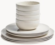 Conjunto de loiça em porcelana Zuma by Serax X Kelly Wearstler, 4 pessoas (12 uni.)