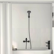 vidaXL Conjunto de Cabeça de Chuveiro Preto G 1 / 2 polegadas