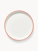 Pratos de pequeno-almoço em porcelana Facile, conjunto de 2