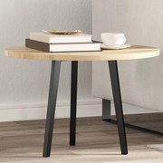 vidaXL Tampo de mesa redondo Ø60x2 cm madeira de acácia maciça