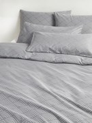 Capa de edredão em algodão com padrão gráfico Milano