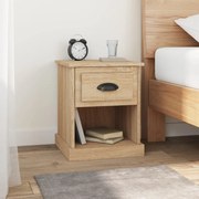 vidaXL Mesa cabeceira 39x39x47,5 cm derivados madeira carvalho sonoma